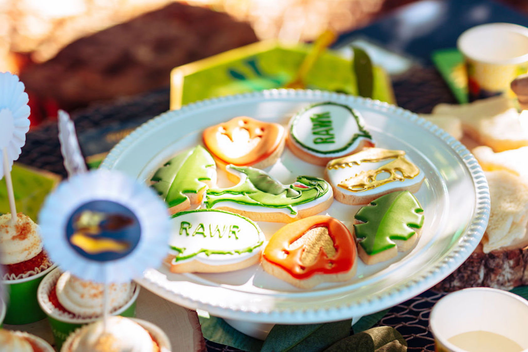 dinosaur cookies atlanta